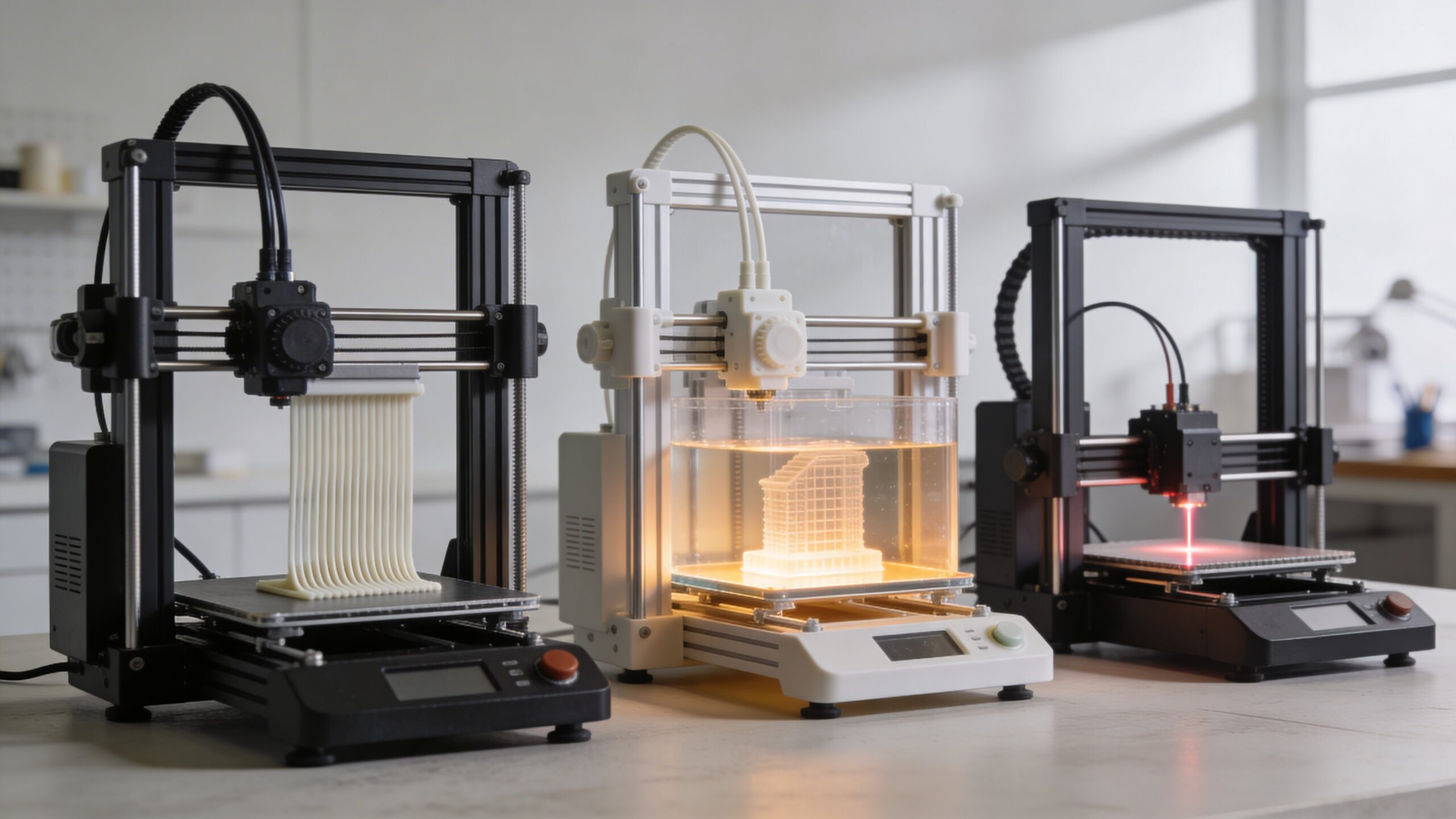 SLA vs FDM vs DLP: Which 3D Printing Technology Is Best?