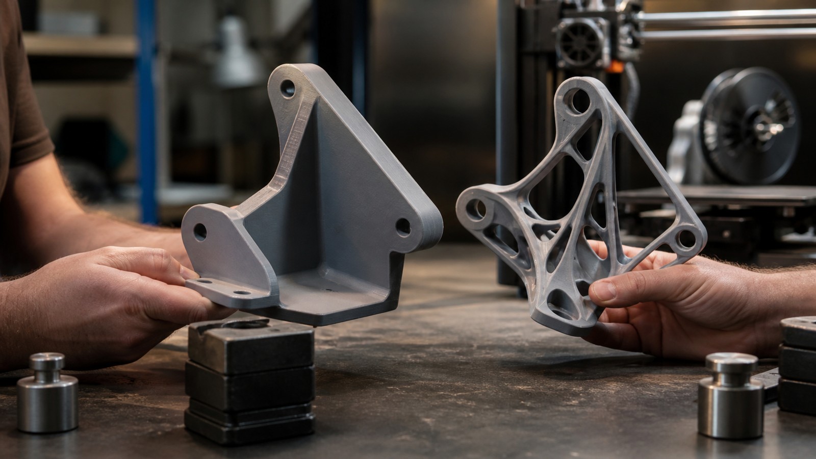 Editorial 3D printing image for How Topology Optimization Creates Stronger and Lighter 3D Printed Parts