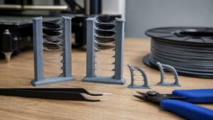 Editorial 3D printing image for How to Stop PLA Stringing (Proven Fixes)
