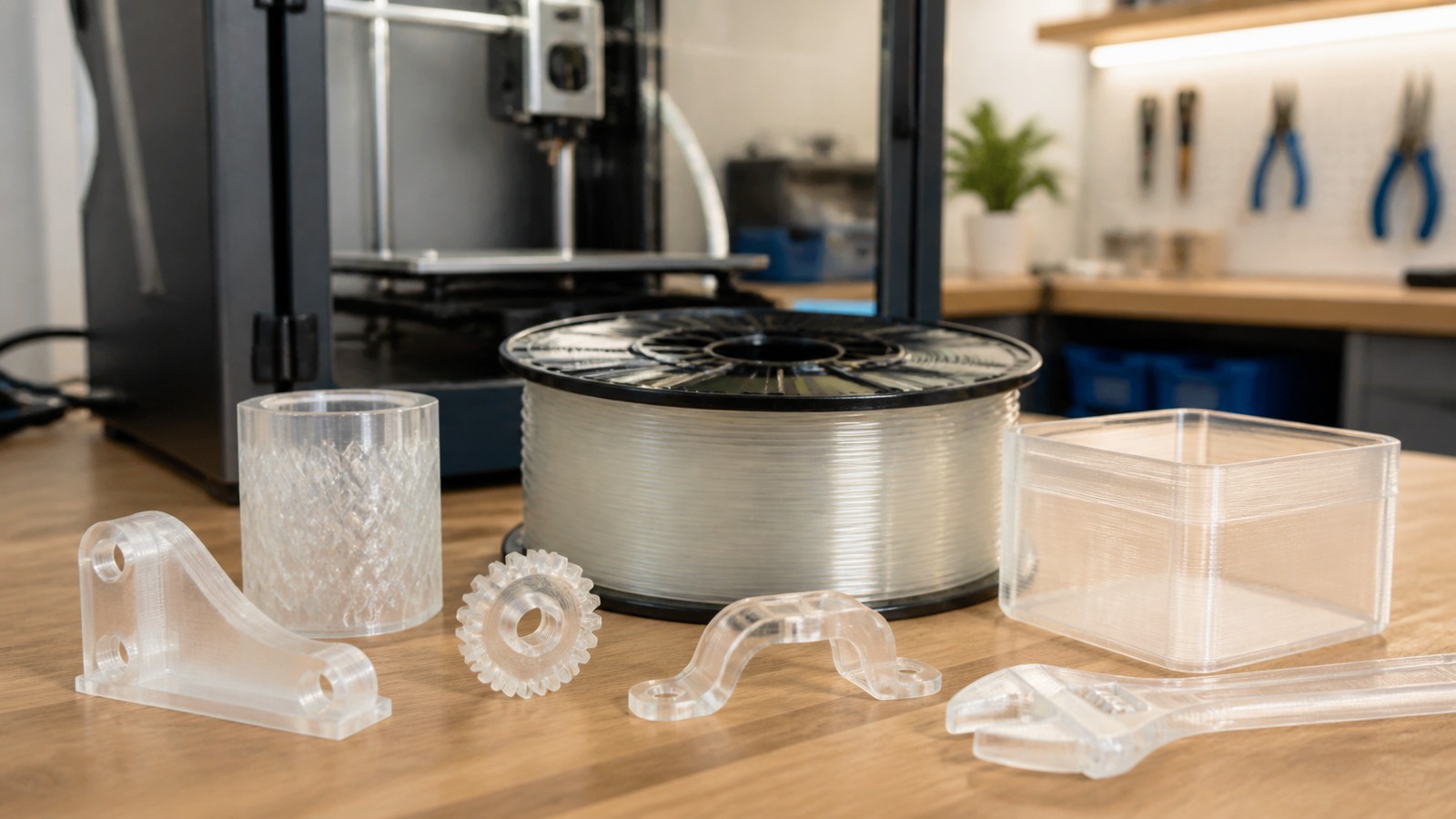 Editorial 3D printing image for PETG Filament: The Complete Beginner's Guide