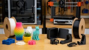 Editorial 3D printing image for PLA vs ABS: Which Filament Should You Choose?
