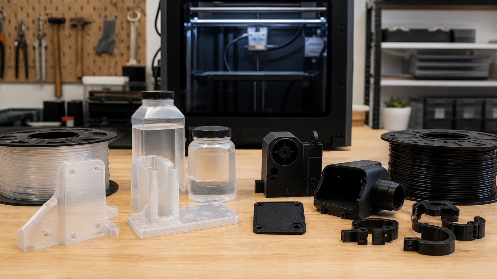 Editorial 3D printing image for PETG vs ABS: Which 3D Printing Material Is Best?