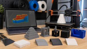 3D printing workspace scene for The Ultimate Guide to Slicer Settings for Perfect 3D Prints